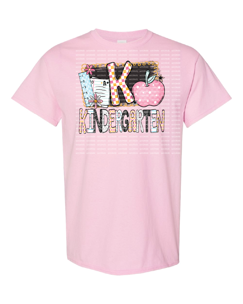 Grade Level- B2S Apple- Shirt- Light Pink