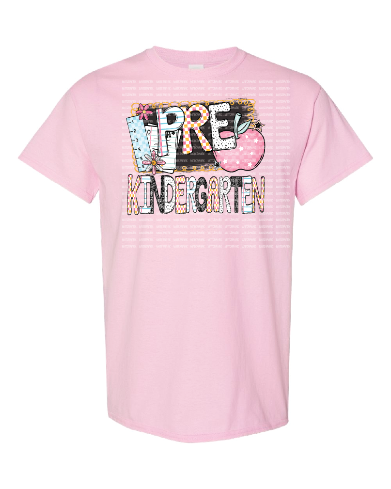 Grade Level- B2S Apple- Shirt- Light Pink
