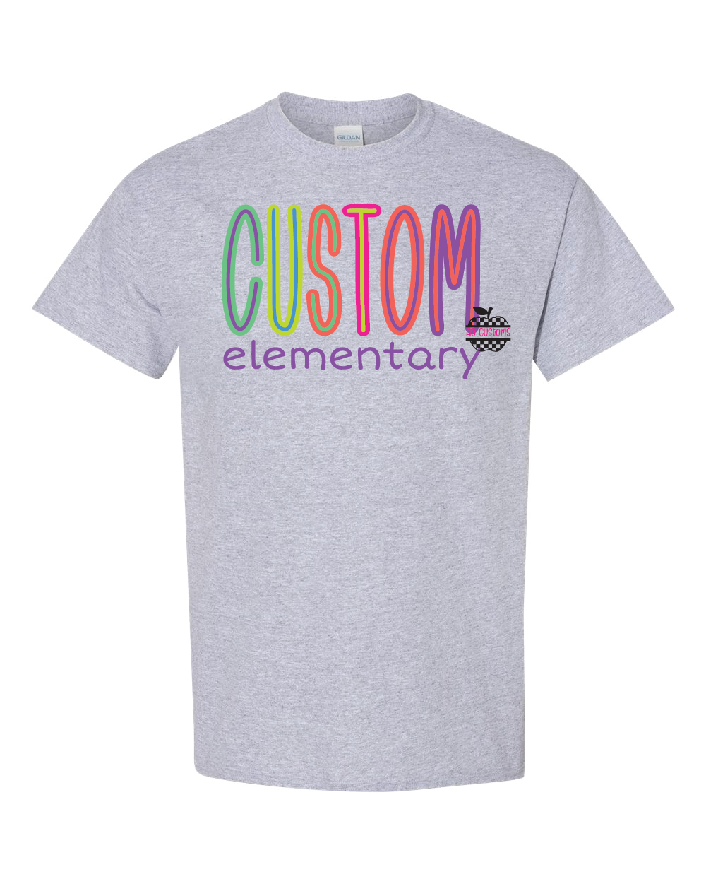 Bright Colors-Shirt - Sports Grey