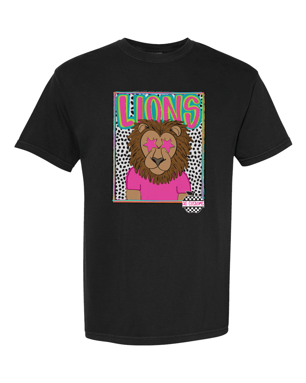 Preppy Mascot Part 2- Comfort Color- Black