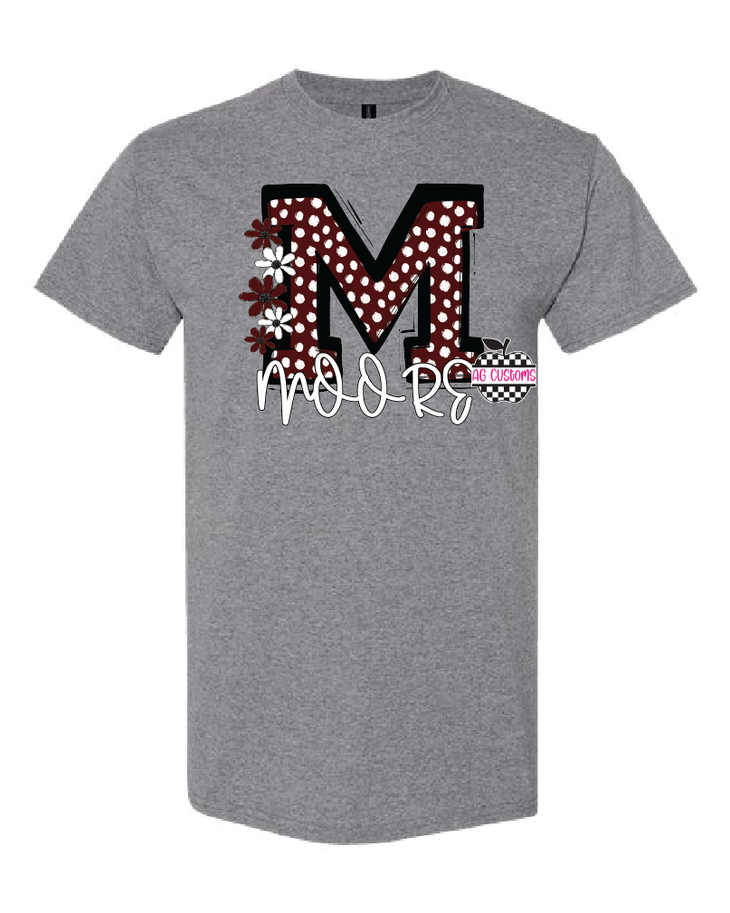 So Sporty Dots- Shirt- Moore- Graphite Heather