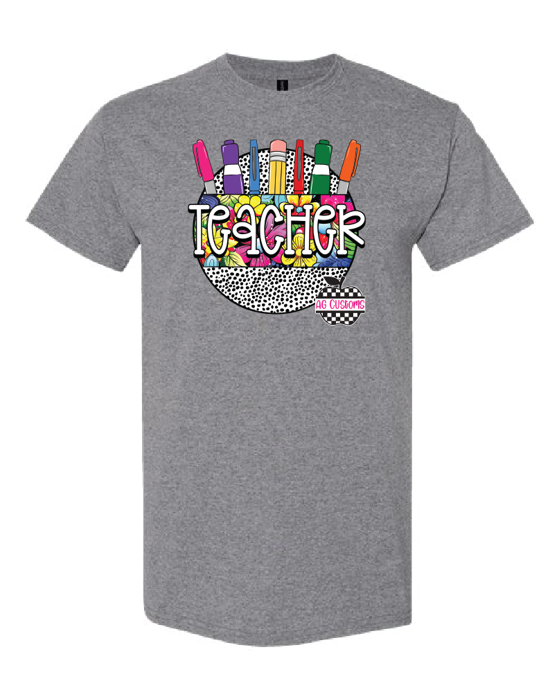 General Teacher Design 1 - Shirt- Graphite Heather