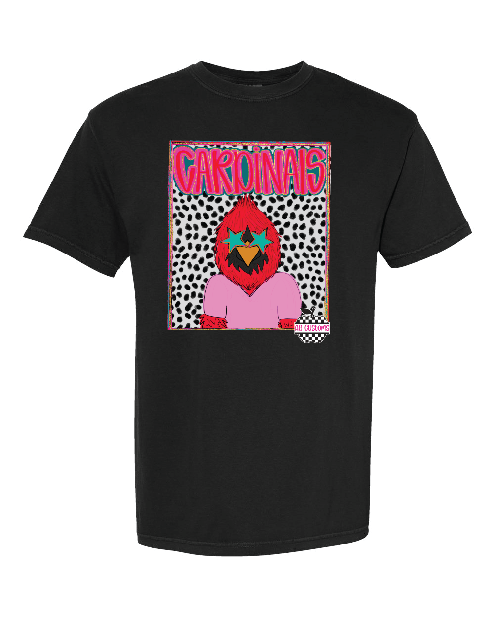 Preppy Mascot Part 2- Comfort Color- Black