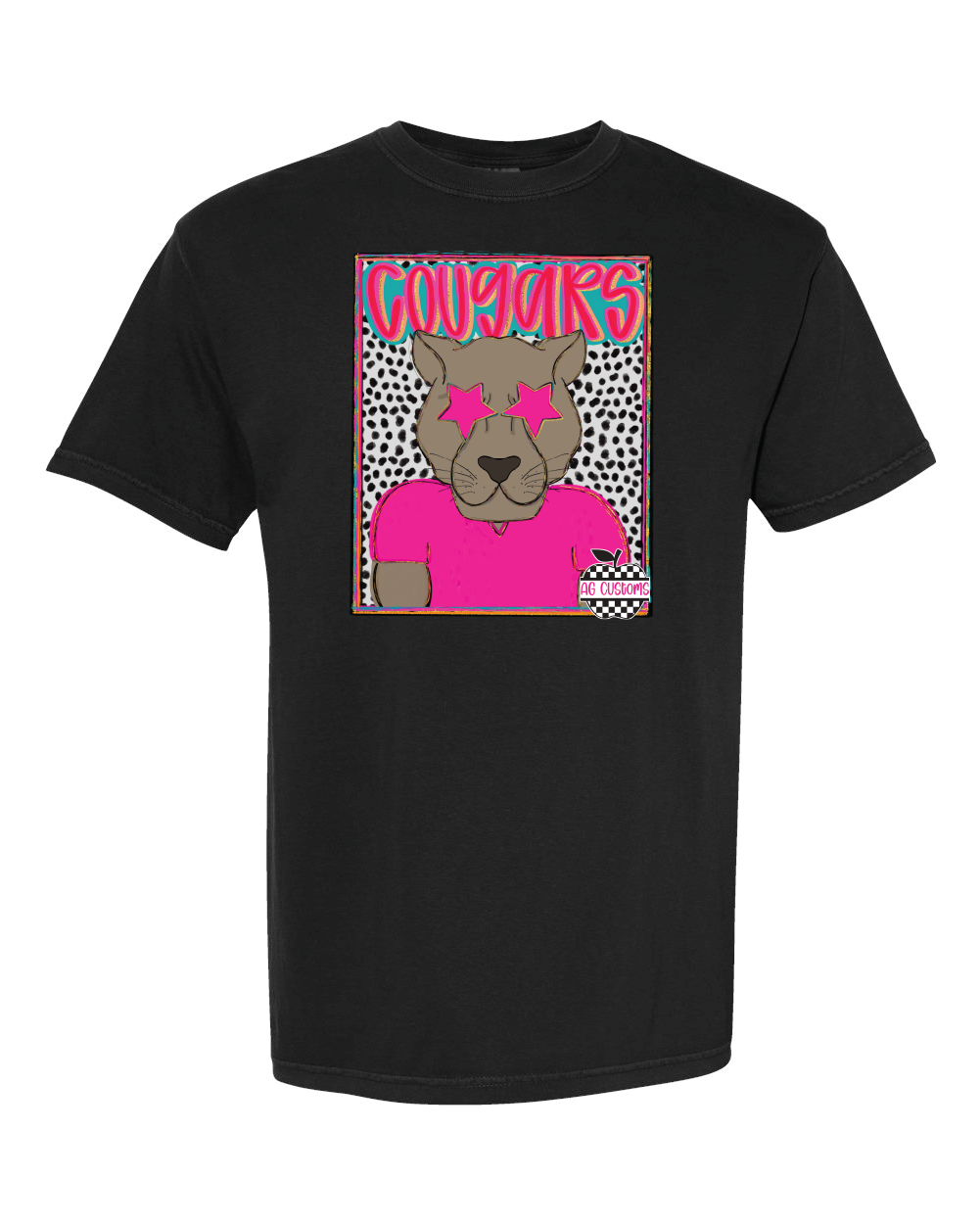 Preppy Mascot Part 2- Comfort Color- Black