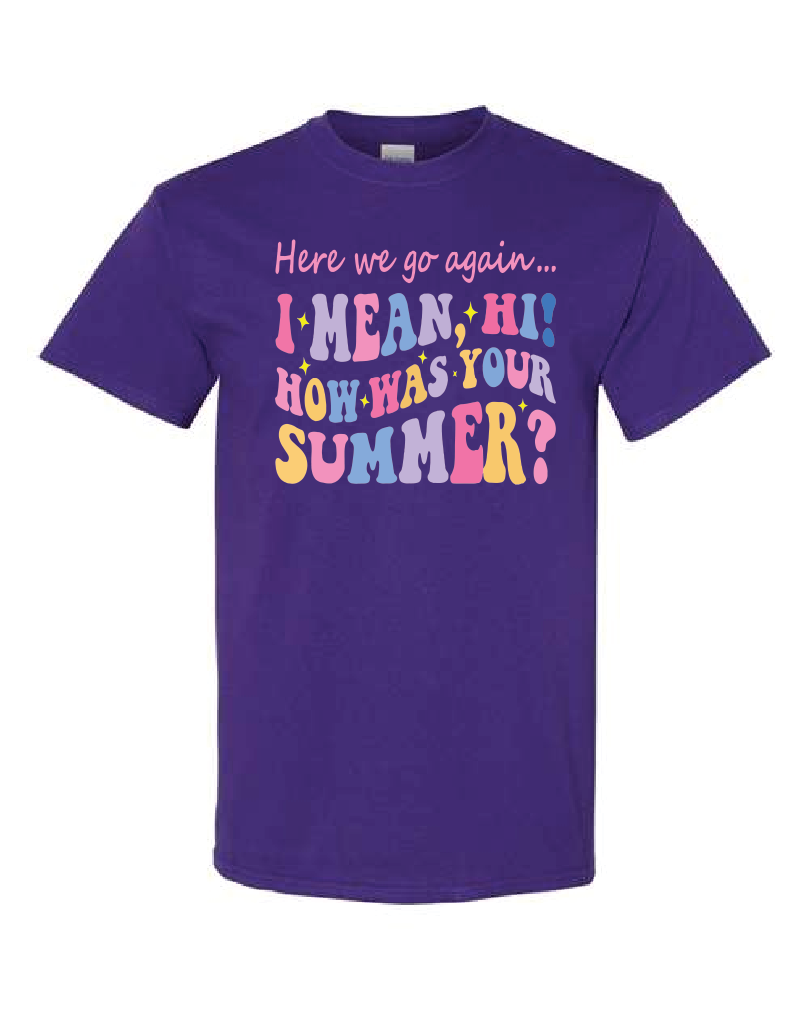 Teacher- Here We Go- Purple