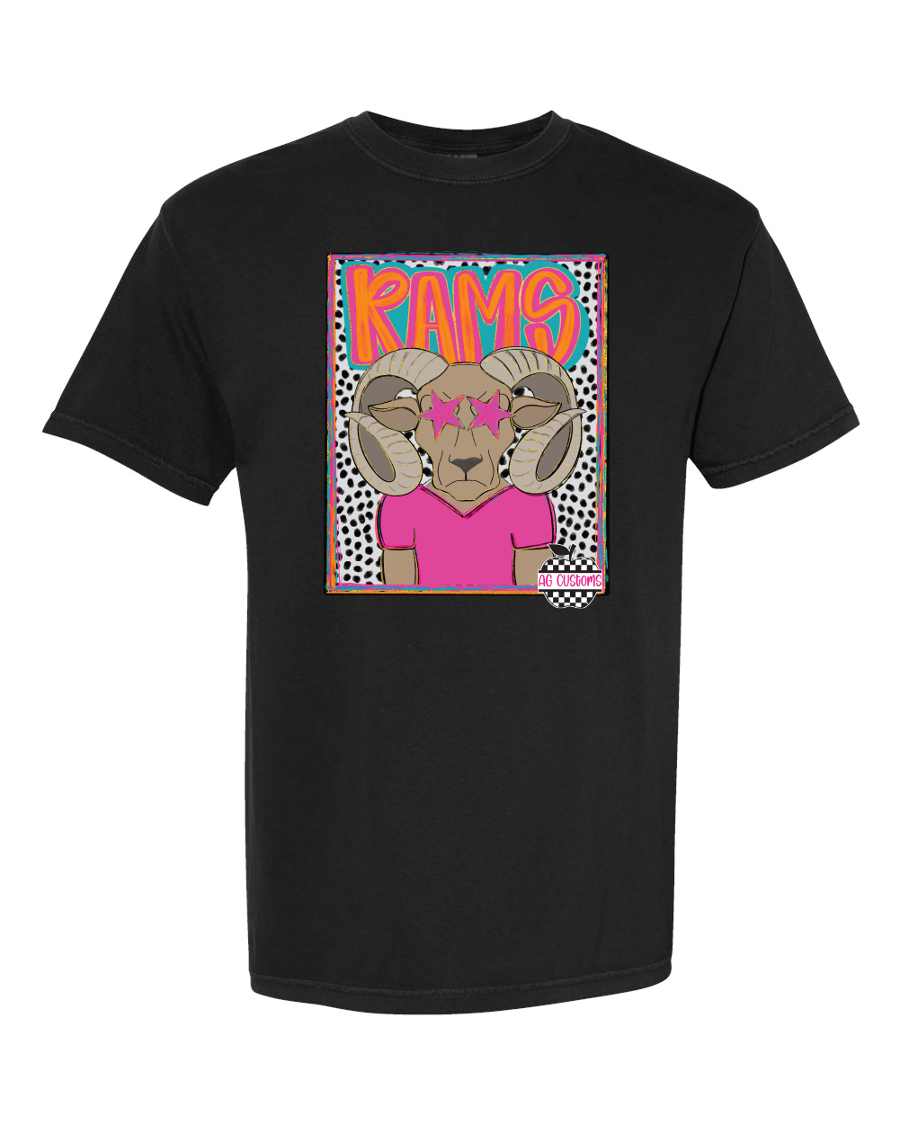 Preppy Mascot Part 2- Comfort Color- Black