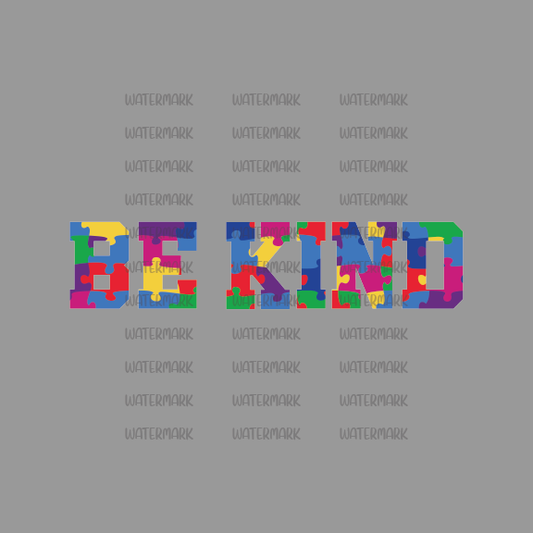 Autism ( Be Kind )-DTF Transfer