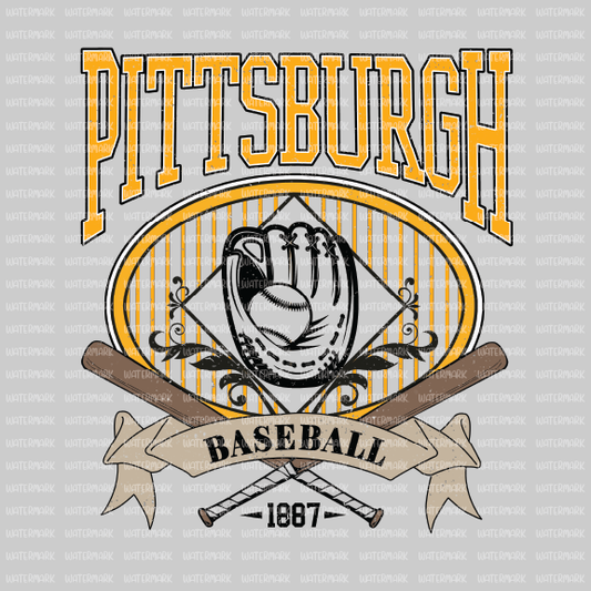 Baseball - Pittsburgh DTF Transfer