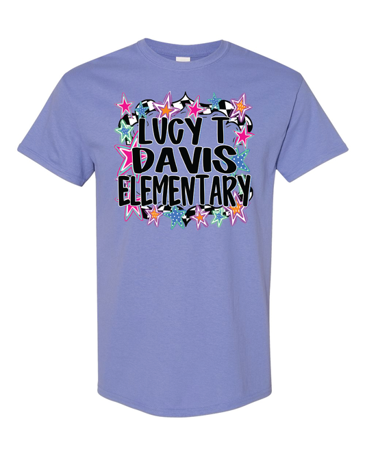 School Stars- Shirt- Violet