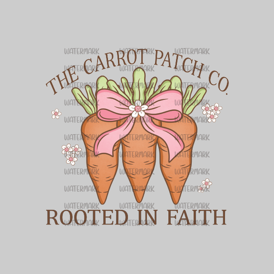 Easter ( The Carrot Patch CO Rooted In Faith ) -DTF Transfer