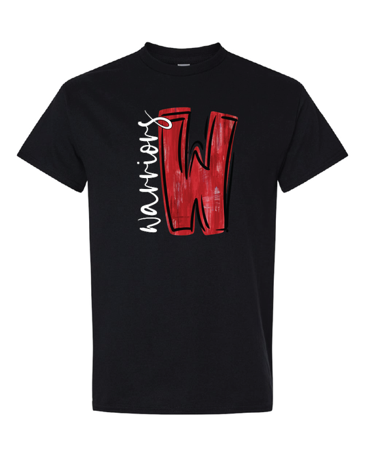 Mascots- Warriors Red- Black