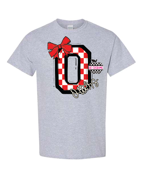 So Sporty Shirt- Otters- Red- Sports Grey