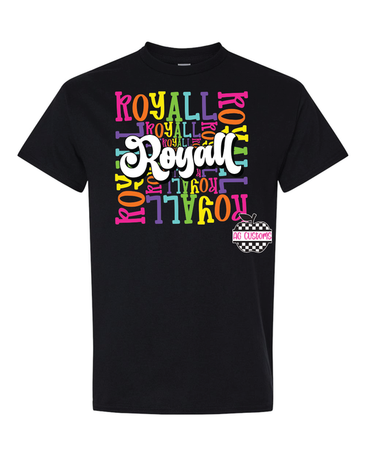 Mascot- Royall- VP Word Art- Black