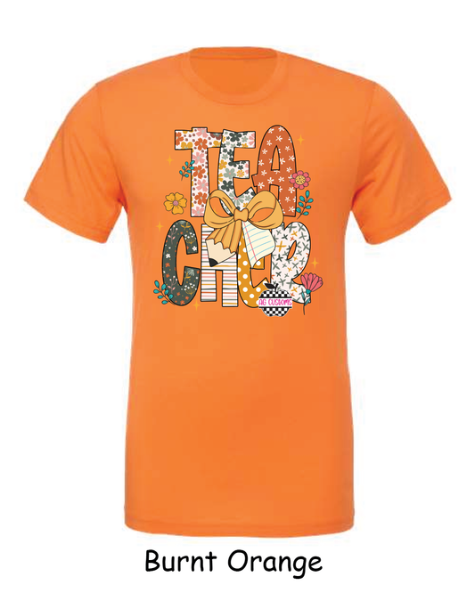 Fall Teacher- Burnt Orange