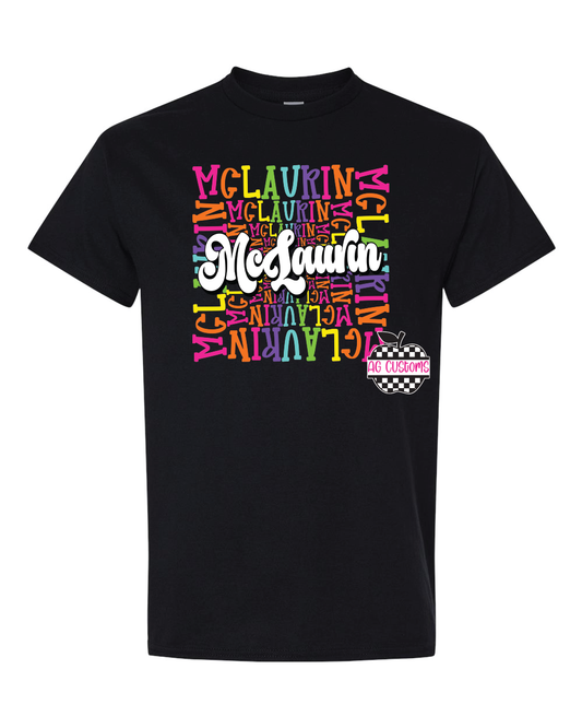 Mascot- McLaurin- VP Word Art- Black