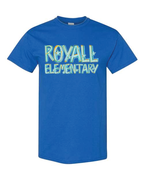 Blue Lagoon- Royall Elementary- Royal Gildan Shirt