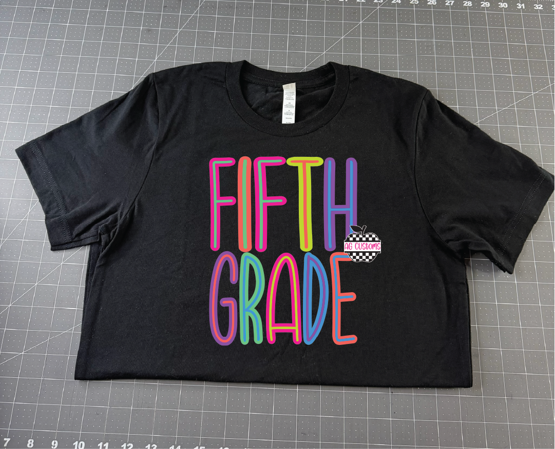 Bright Colors- Black