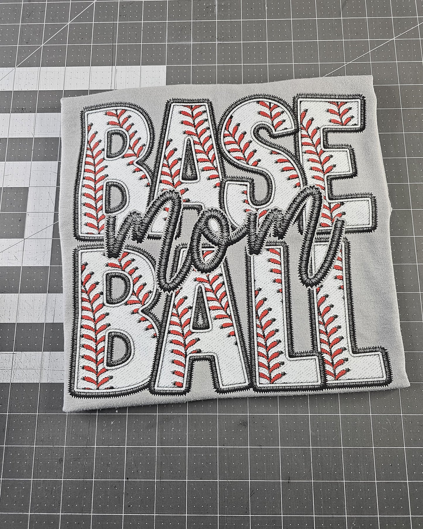 Baseball Mom- Gravel Gildan Shirt