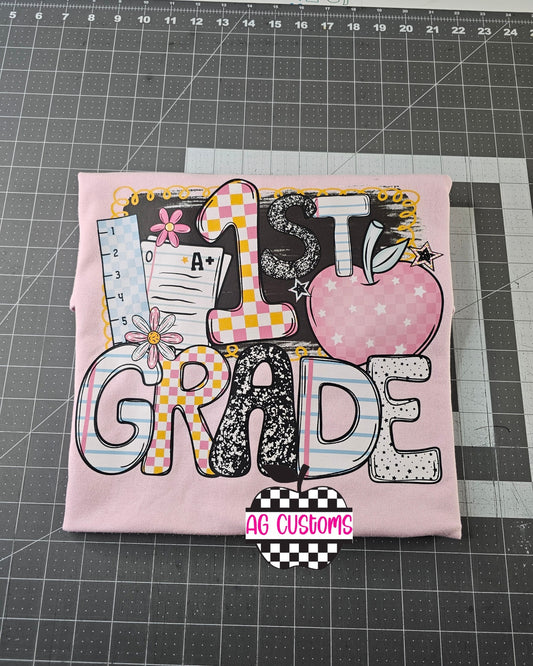 B2S Apple- Light Pink Gildan Shirt