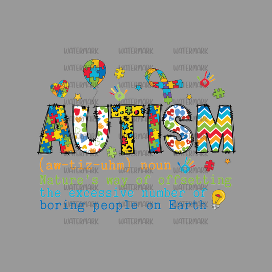 Autism -DTF Transfer