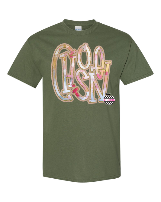 Faith- Chosen- Military Green