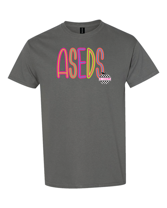Bright Colors- ASEDS-Gildan Shirt- Charcoal