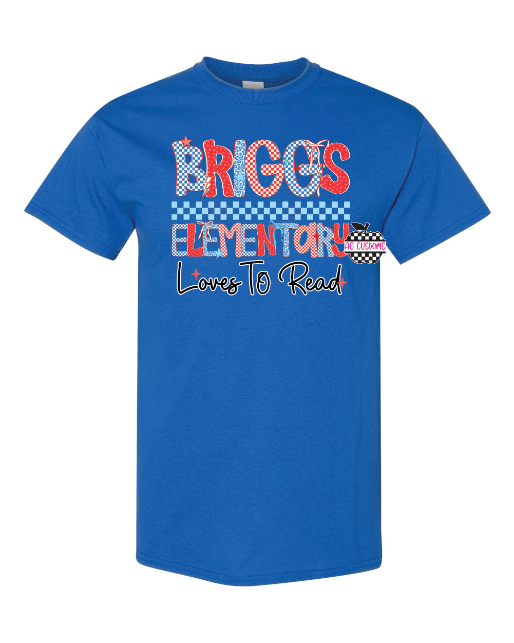 Read Across America - Royal Blue Gildan Shirt