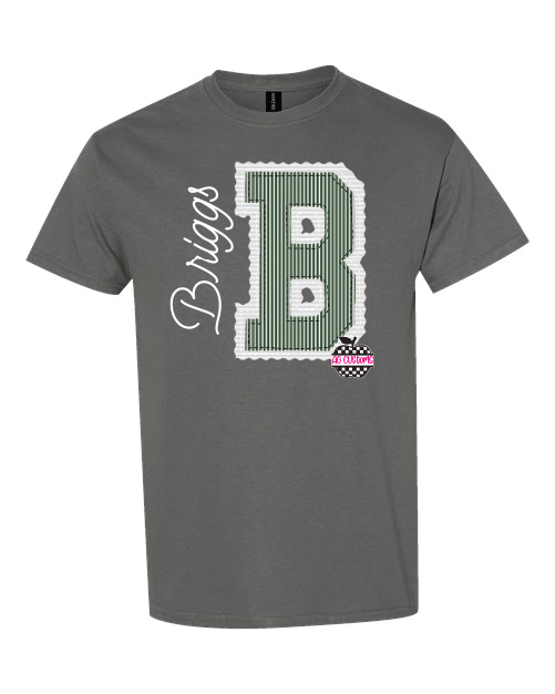 Prepster Shirt- Briggs- Charcoal