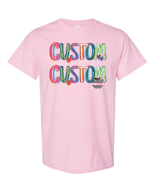 Cheery- Custom- Light Pink-Gildan Shirt