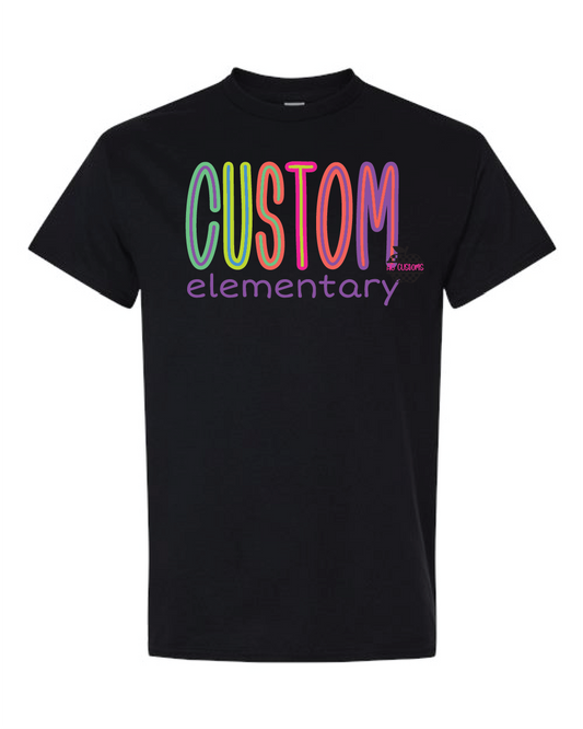 Bright Colors-Shirt - Black