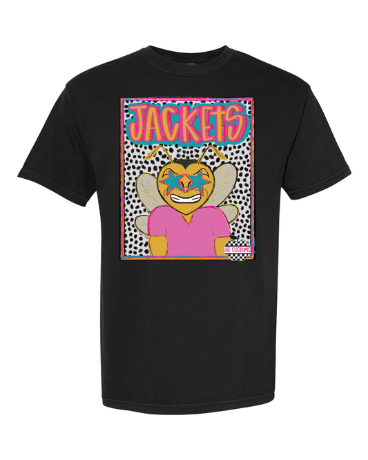 Preppy Mascot- Comfort Color- Black