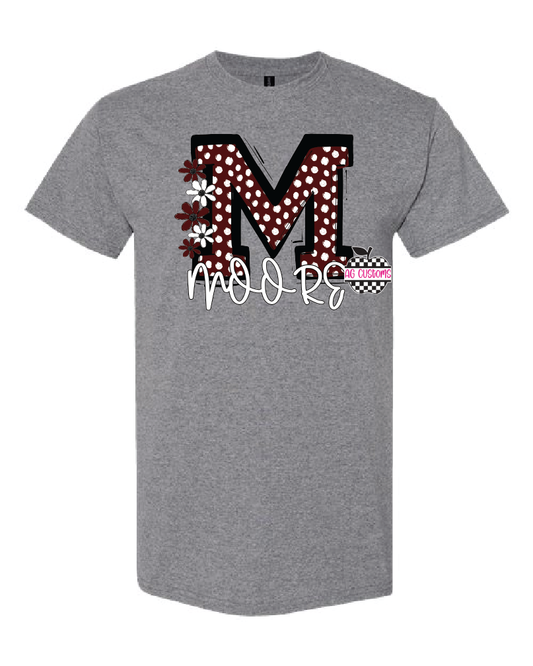 So Sporty Dots- Shirt- Moore- Graphite Heather