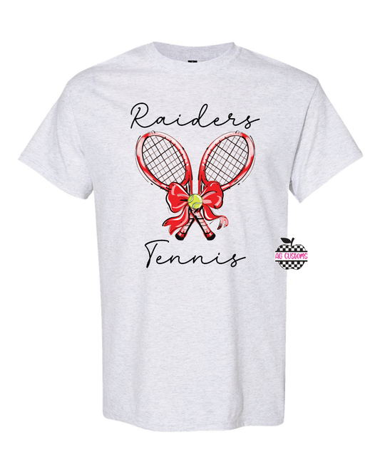 Raiders Tennis- Play Ball- Ash Shirt