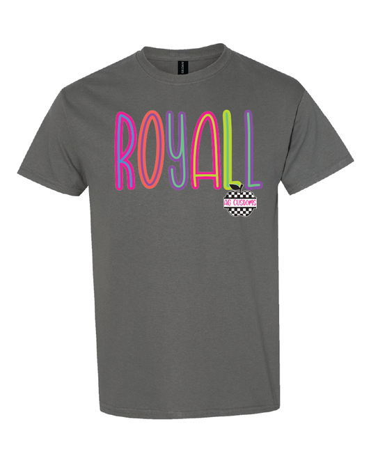 Bright Colors- Royall-Gildan Shirt- Charcoal