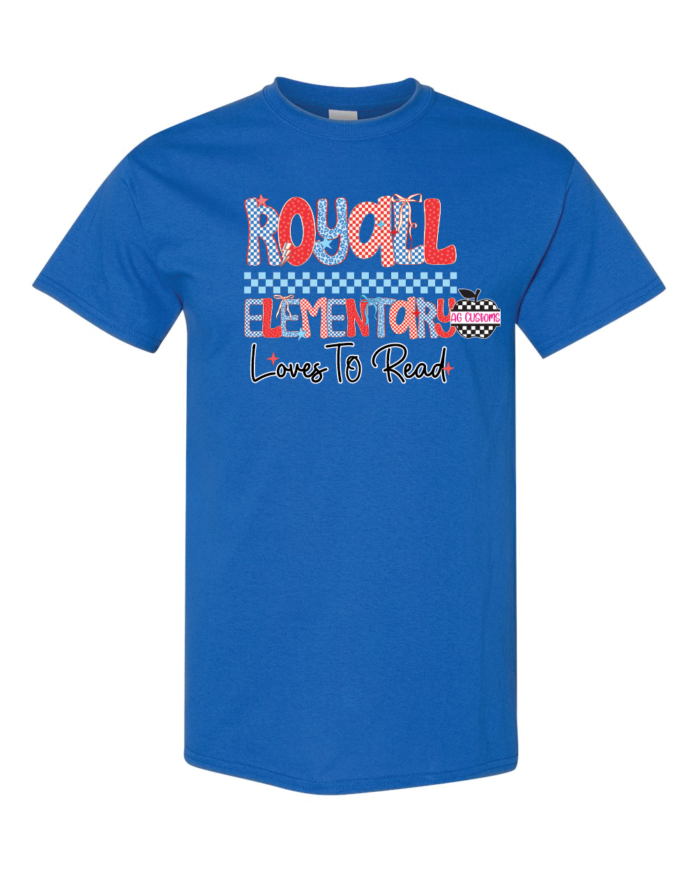 Read Across America - Royal Blue Gildan Shirt