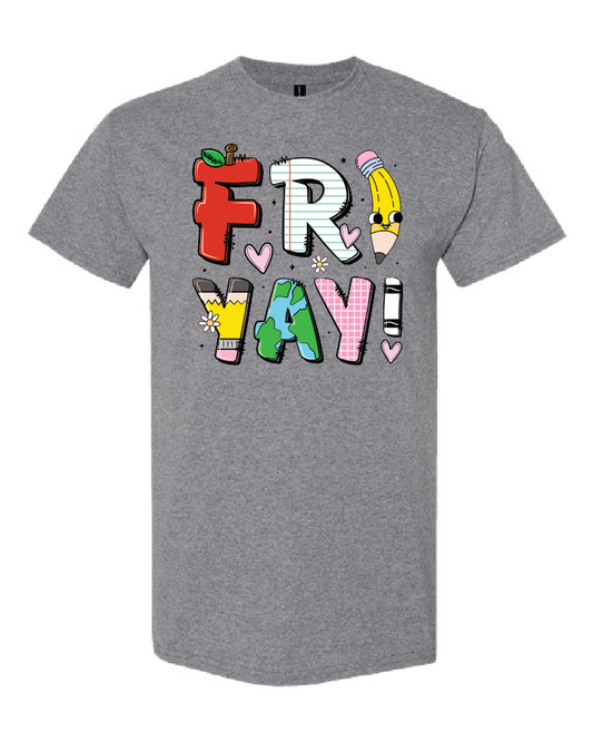 General-Teacher- Fri Yay - Graphite Heather