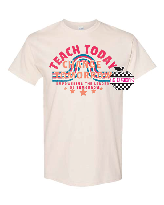 General-Teacher- Teach Today- Shirt- Natural