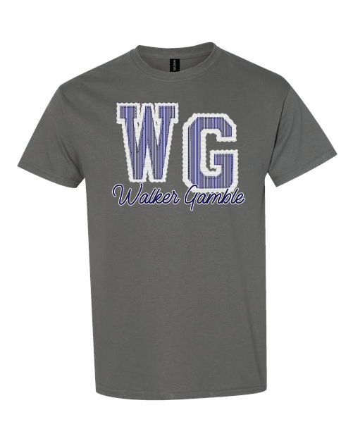 Prepster Shirt- Walker Gamble- Charcoal