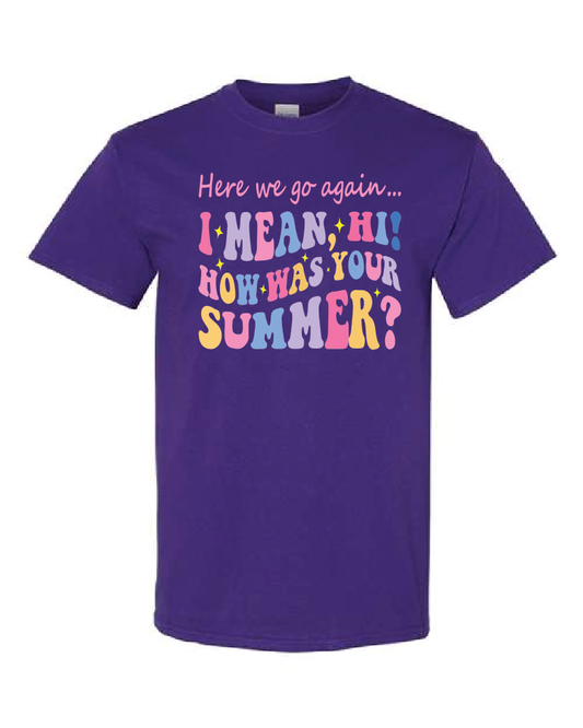 Teacher- Here We Go- Purple