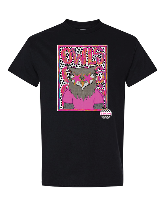 Mascot- Preppy Owls- Black