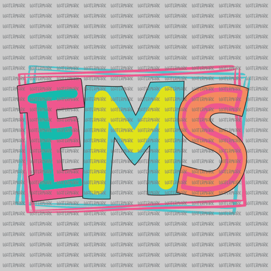 EMT/ EMS- 5 DTF Transfer