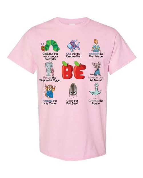 Book Character- Bee- Shirt- pink
