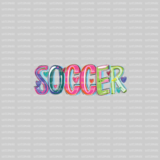 Soccer -DTF Transfer