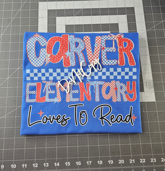 Read Across America - Royal Blue Gildan Shirt