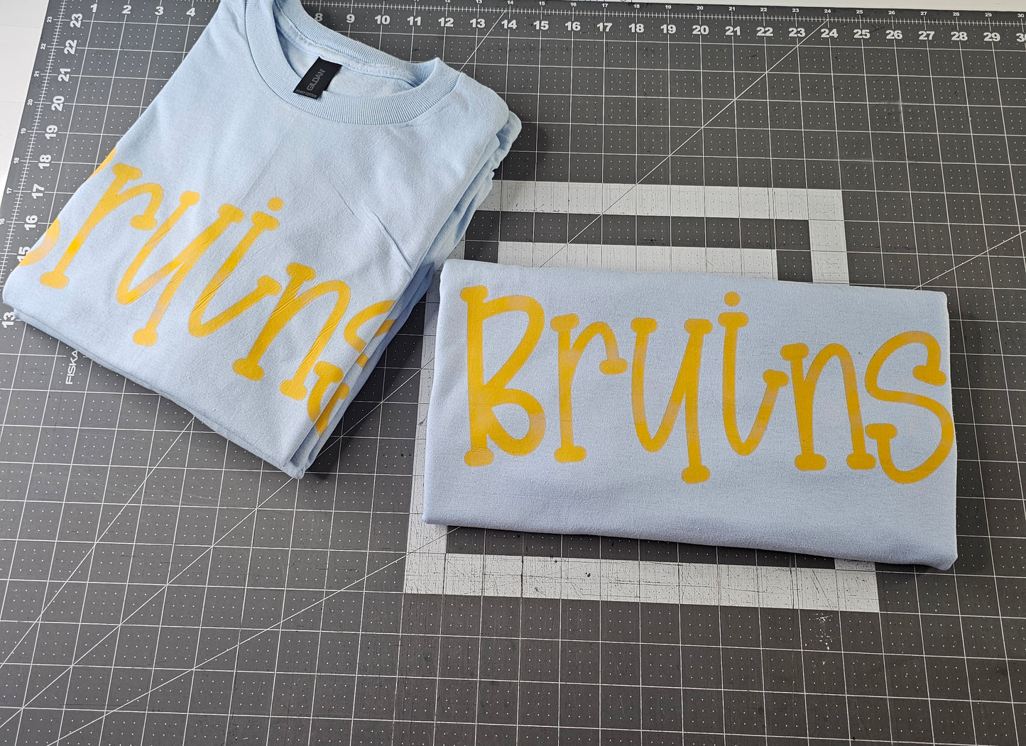 Bruins- Light Blue Gildan Shirt