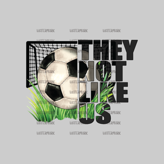 Soccer ( They Not Like Us )-DTF Transfer