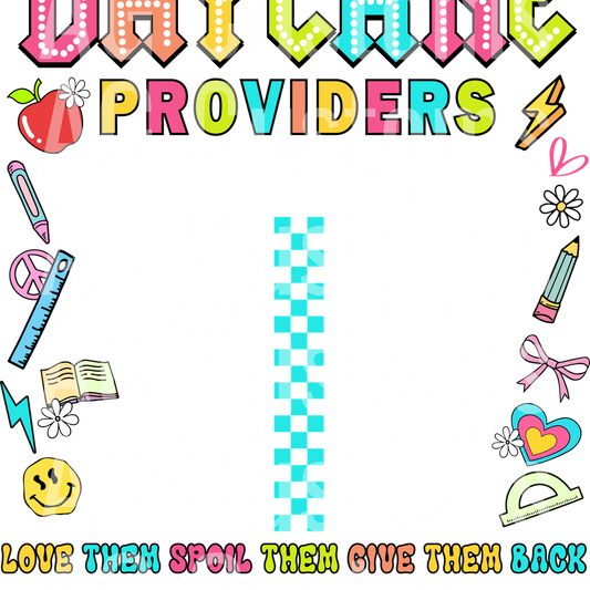 Daycare Providers White