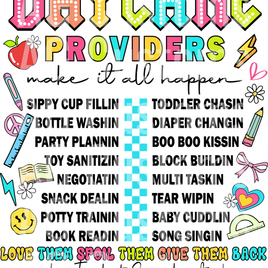 Daycare Providers Black